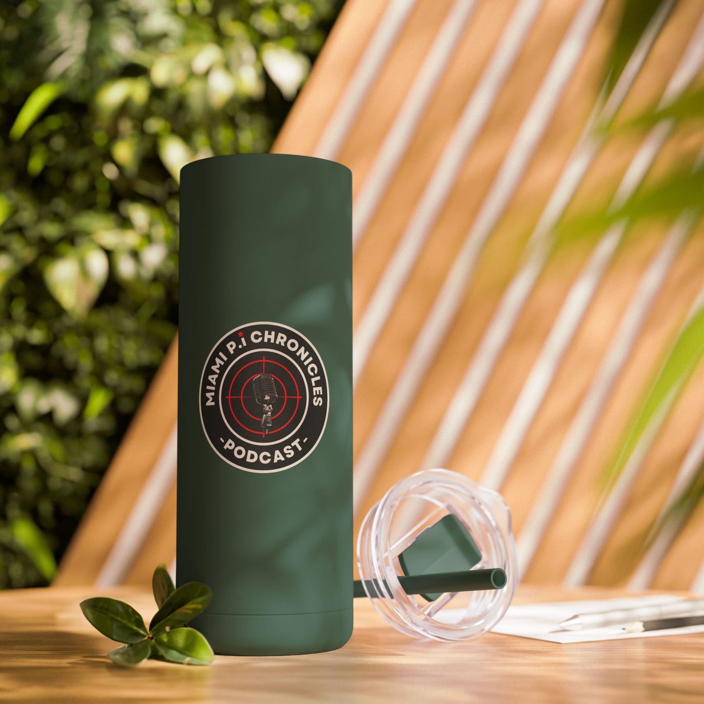 Miami Pi Dark Badge – Travel Mug (20oz)