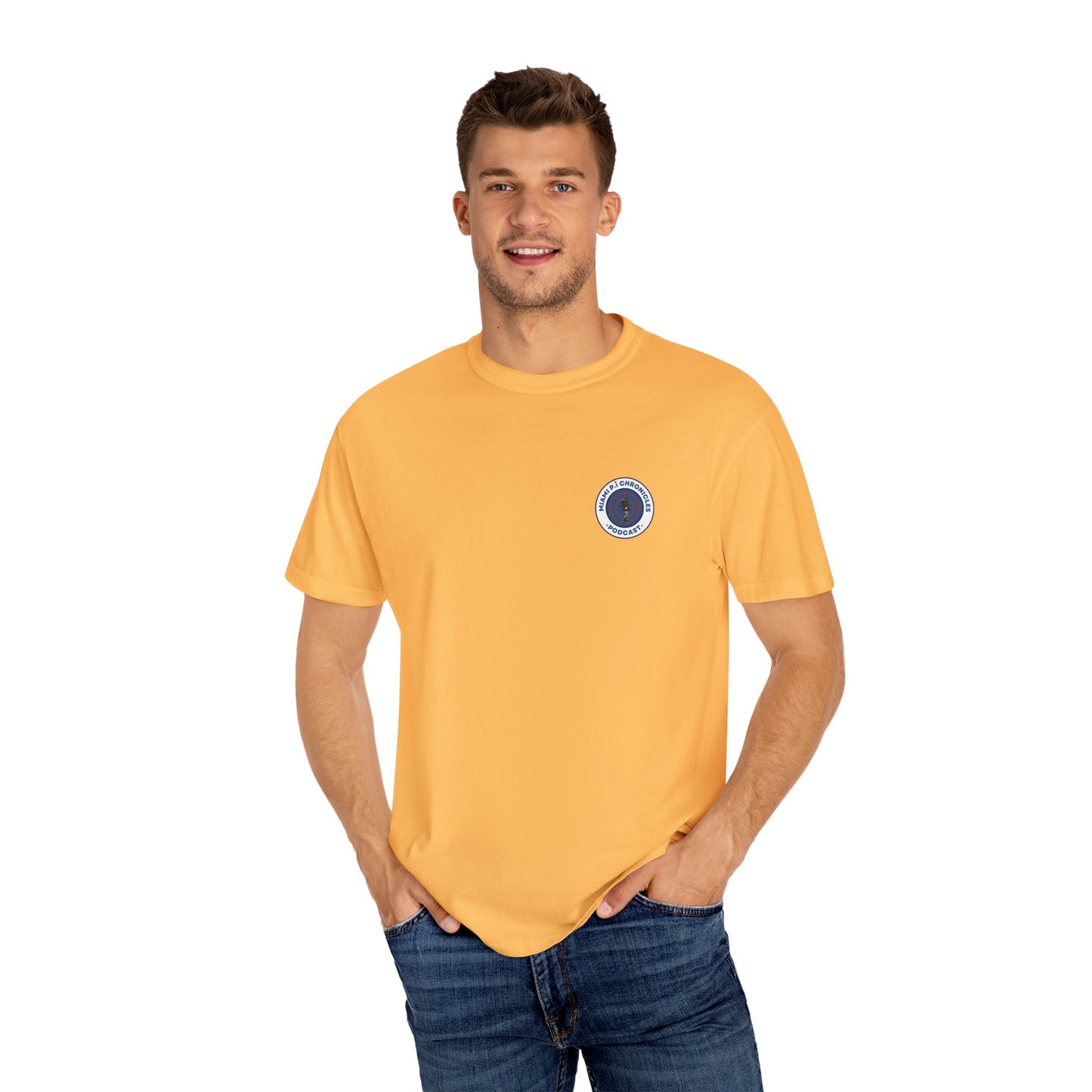 Miami Pi Badge – T-Shirt (Citrus)
