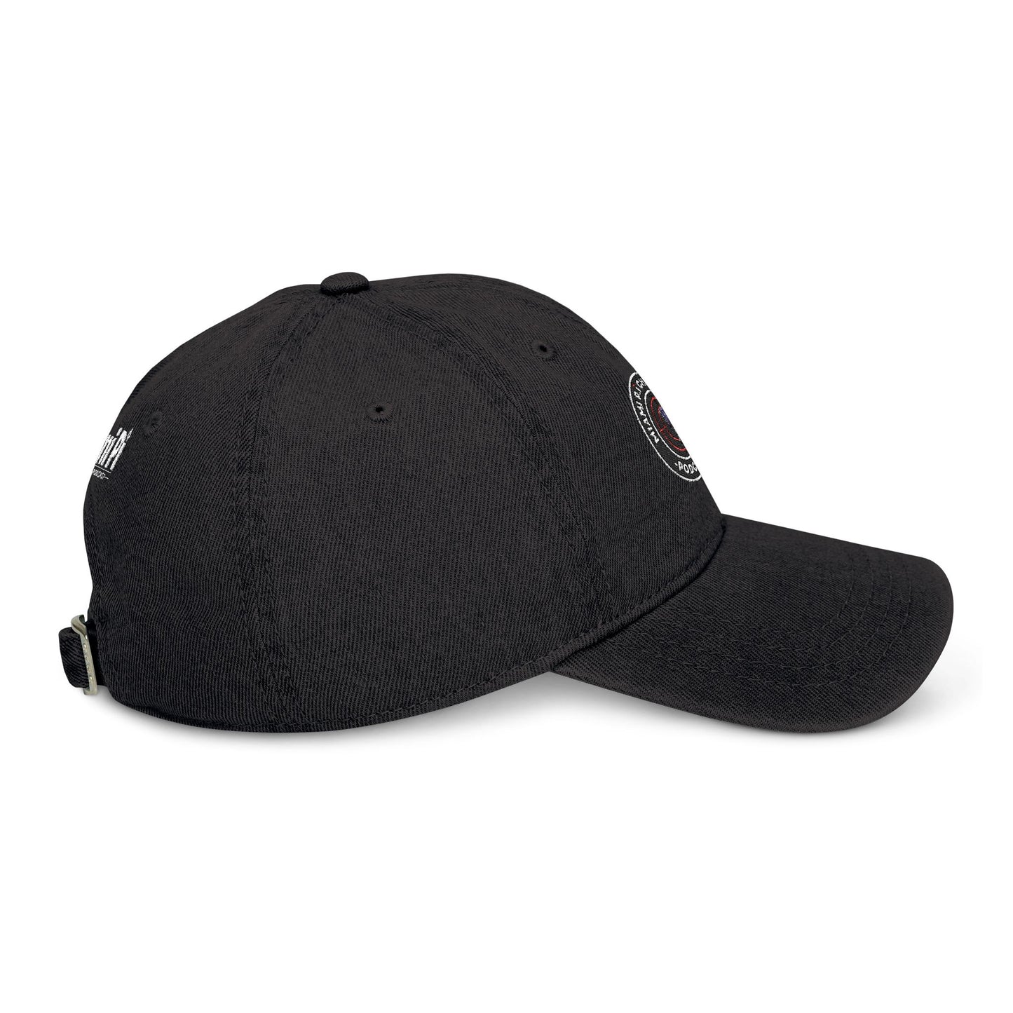 Miami Pi Dark Badge – Embroidered Denim Hat
