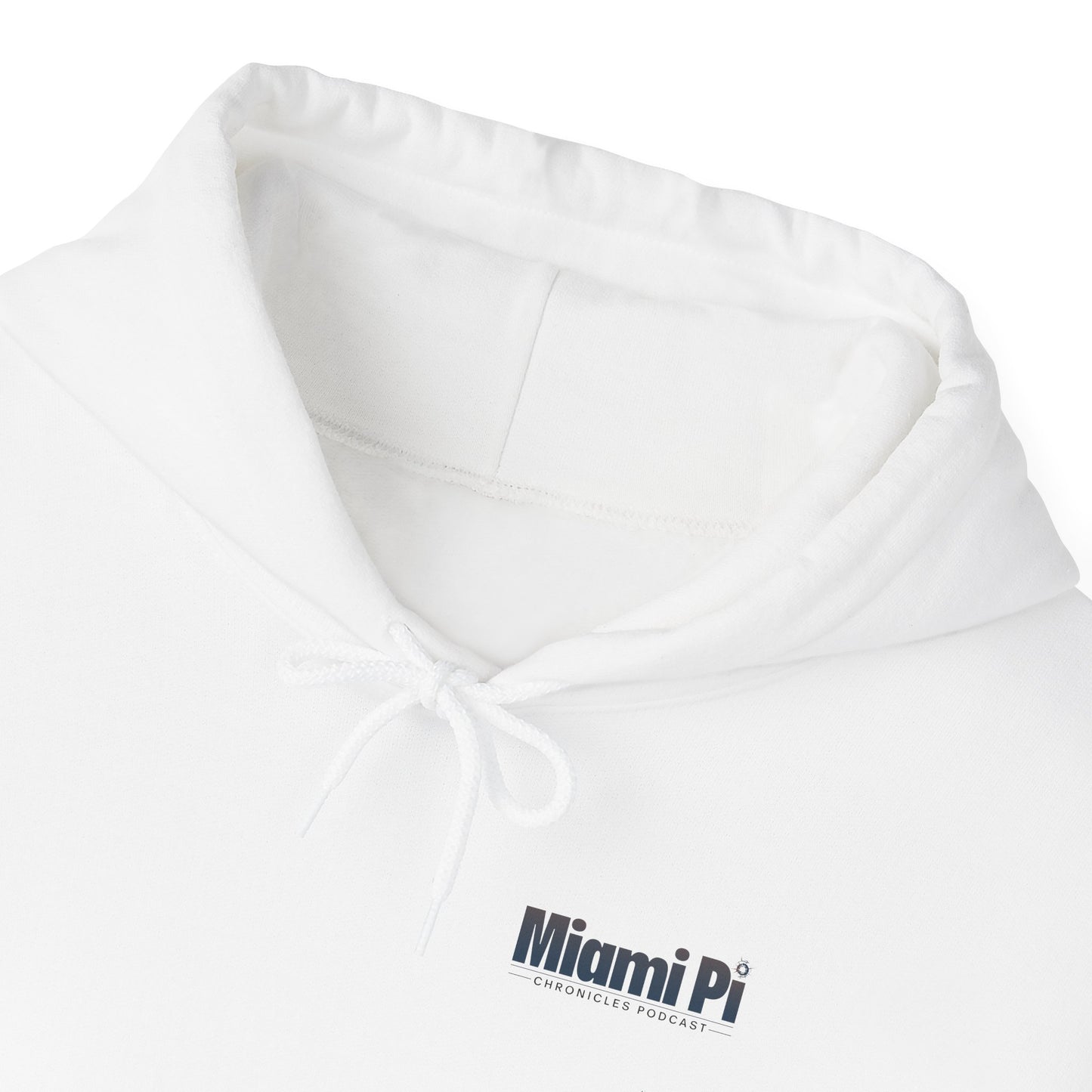 Dark Sunset Logo – Hoodie (White)