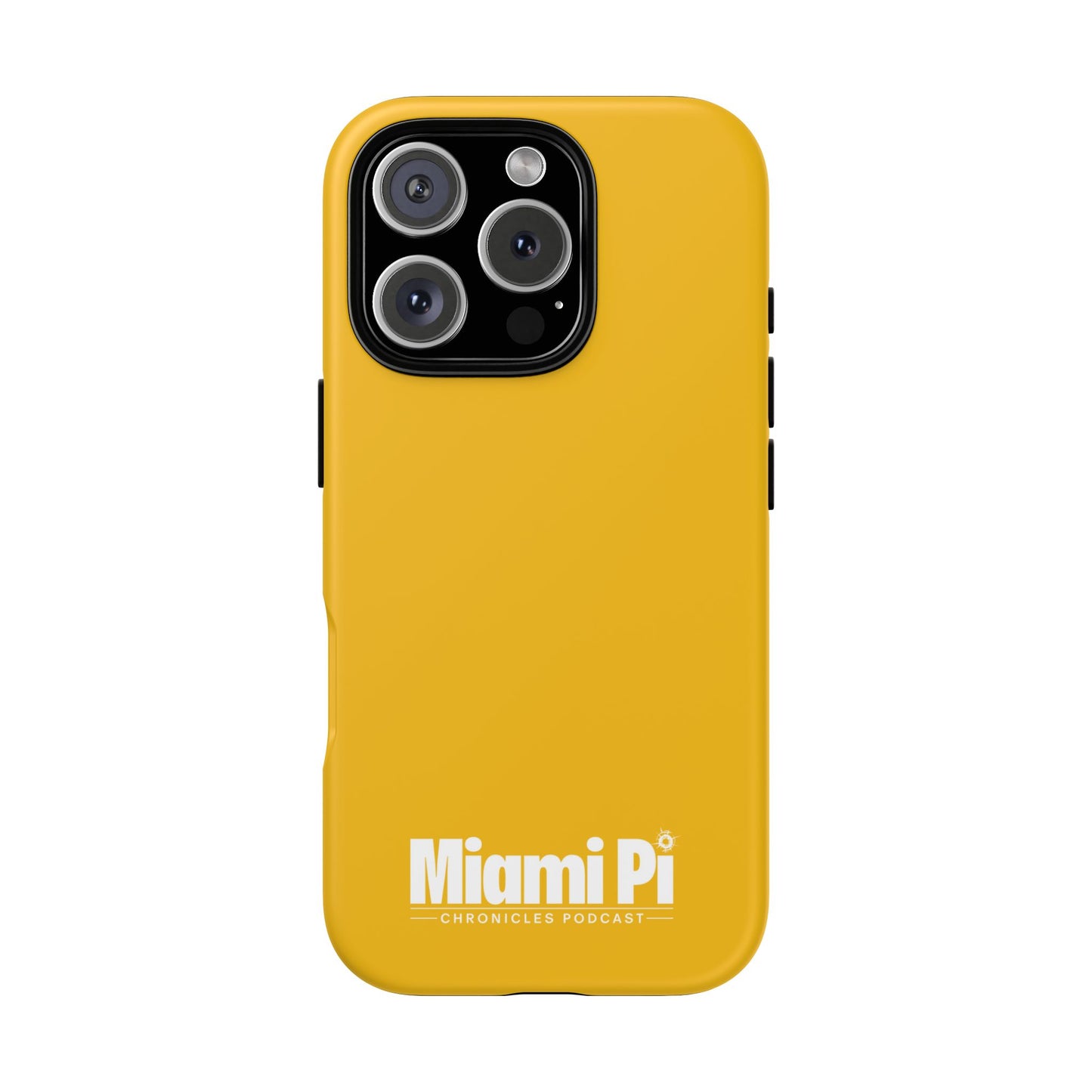 Monochrome Logo – Yellow Phone Case
