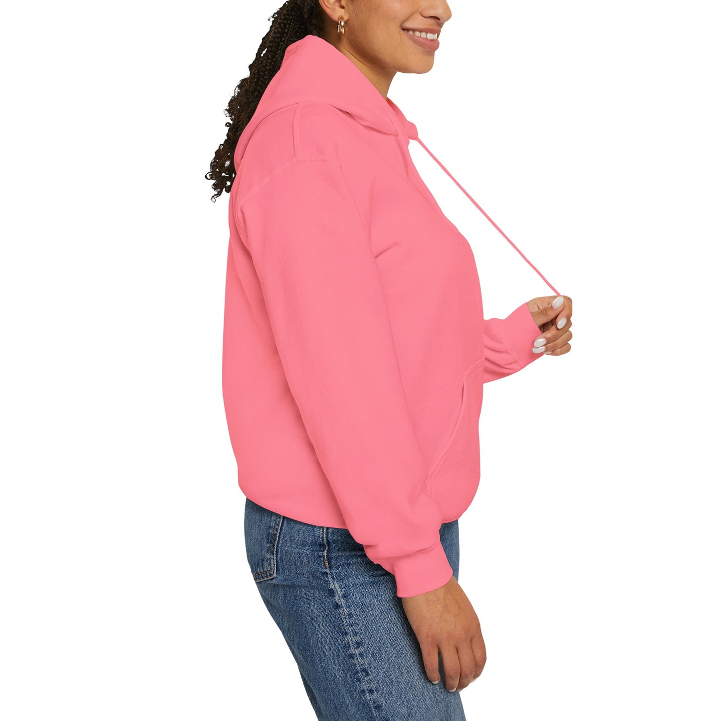 Miami Pi Dark Badge – Hoodie (Safety Pink)