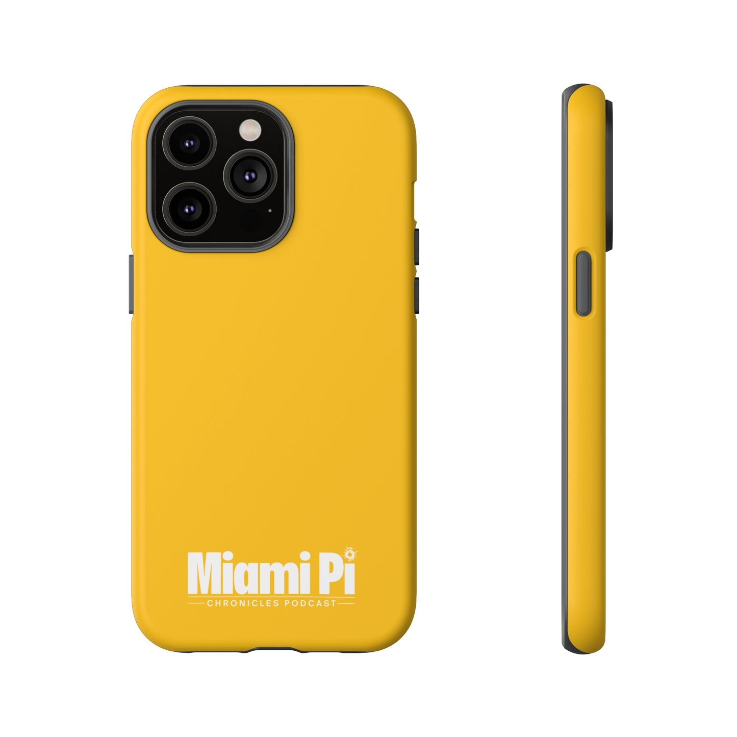 Monochrome Logo – Yellow Phone Case