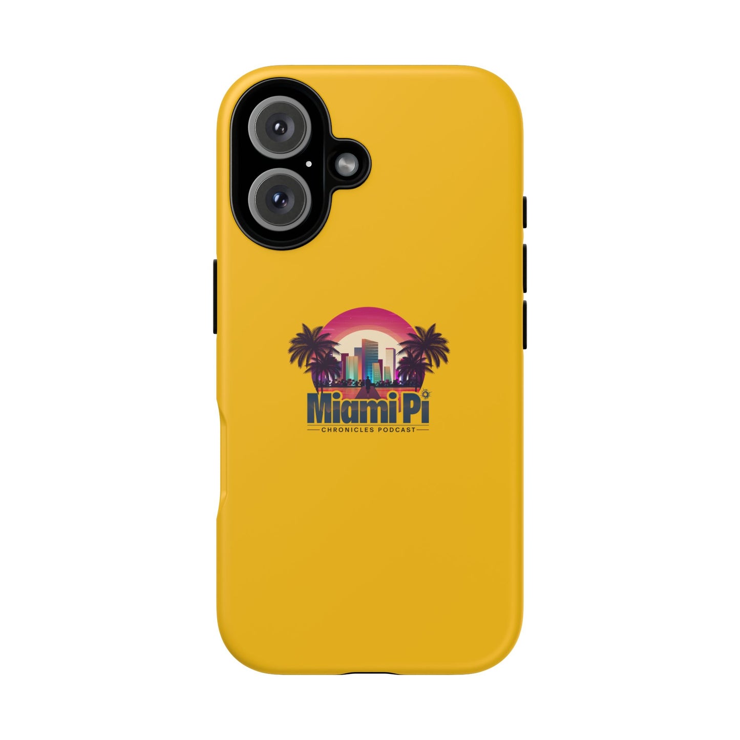 Sunset Logo – Yellow Phone Case