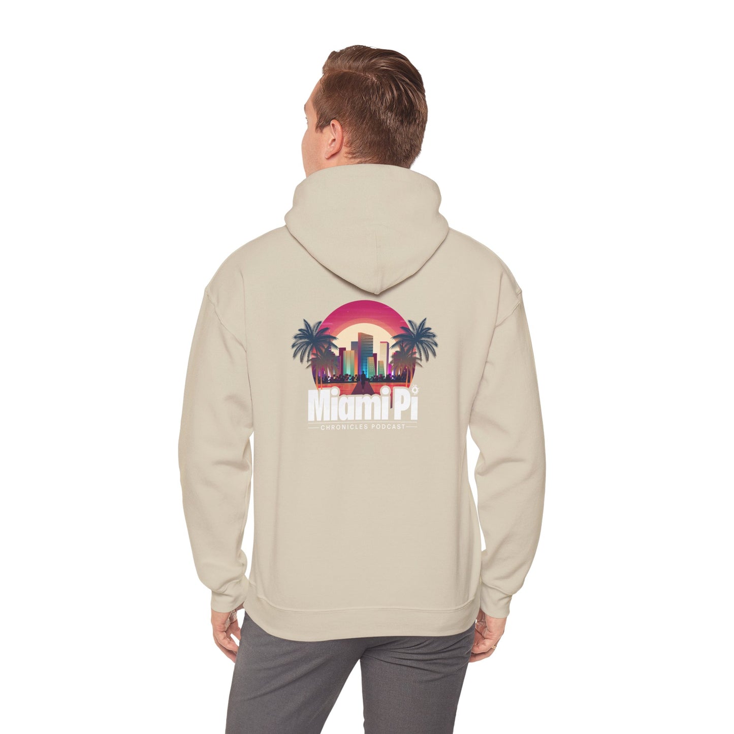 Sunset Logo – Hoodie (Sand)