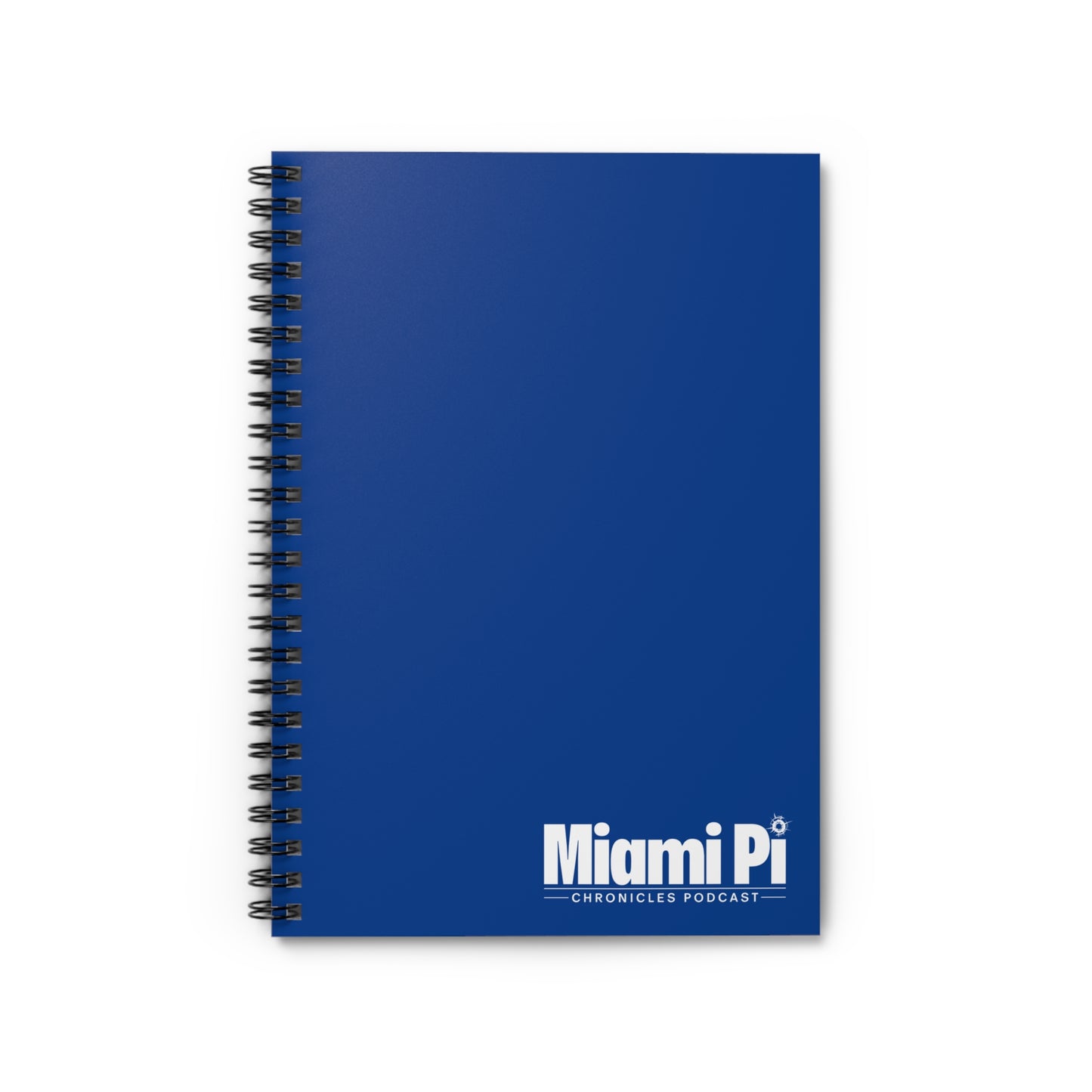 Monochrome Logo – Blue Notebook