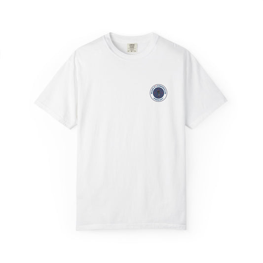 Miami Pi Badge – T-Shirt (White)