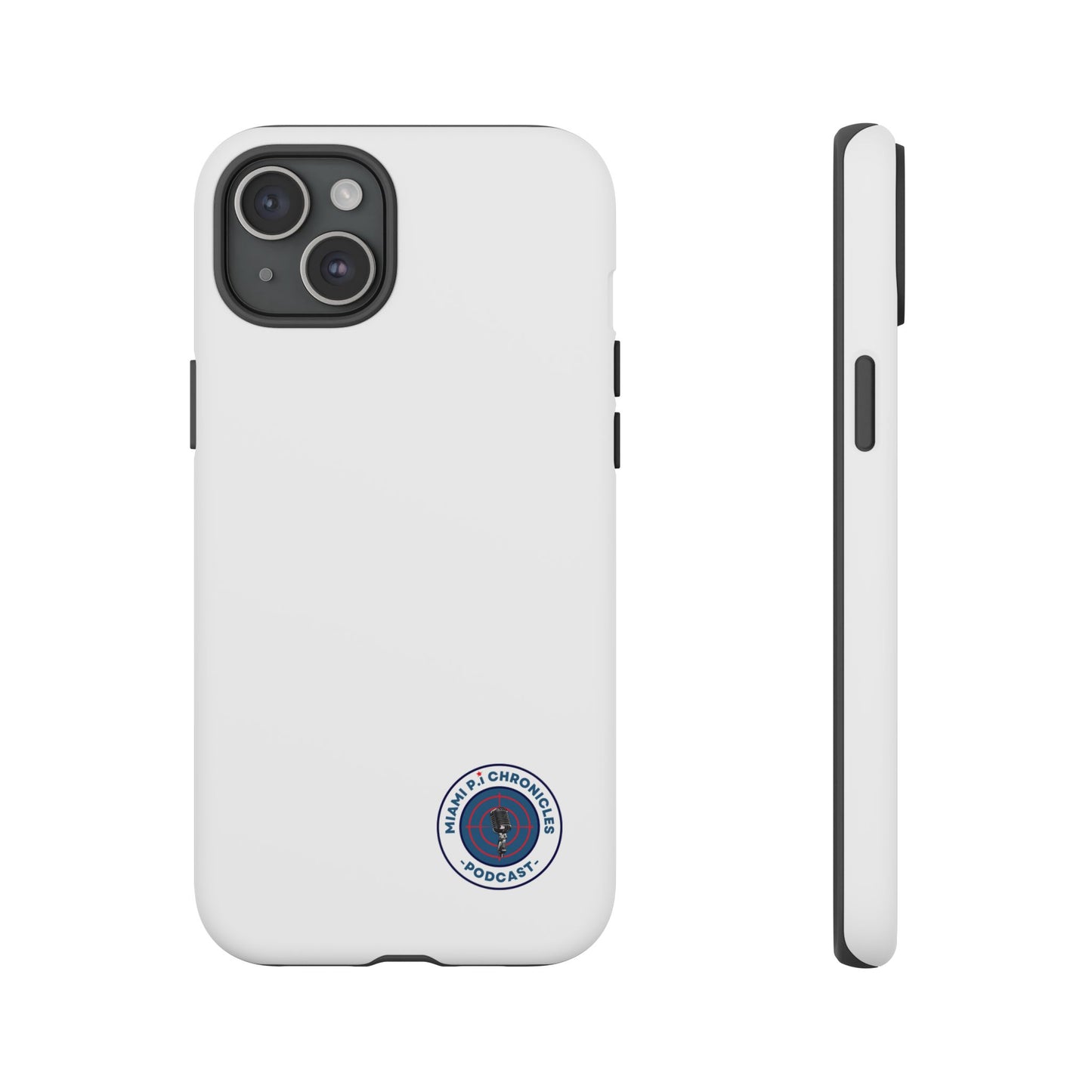 Miami Pi Badge – White Phone Case