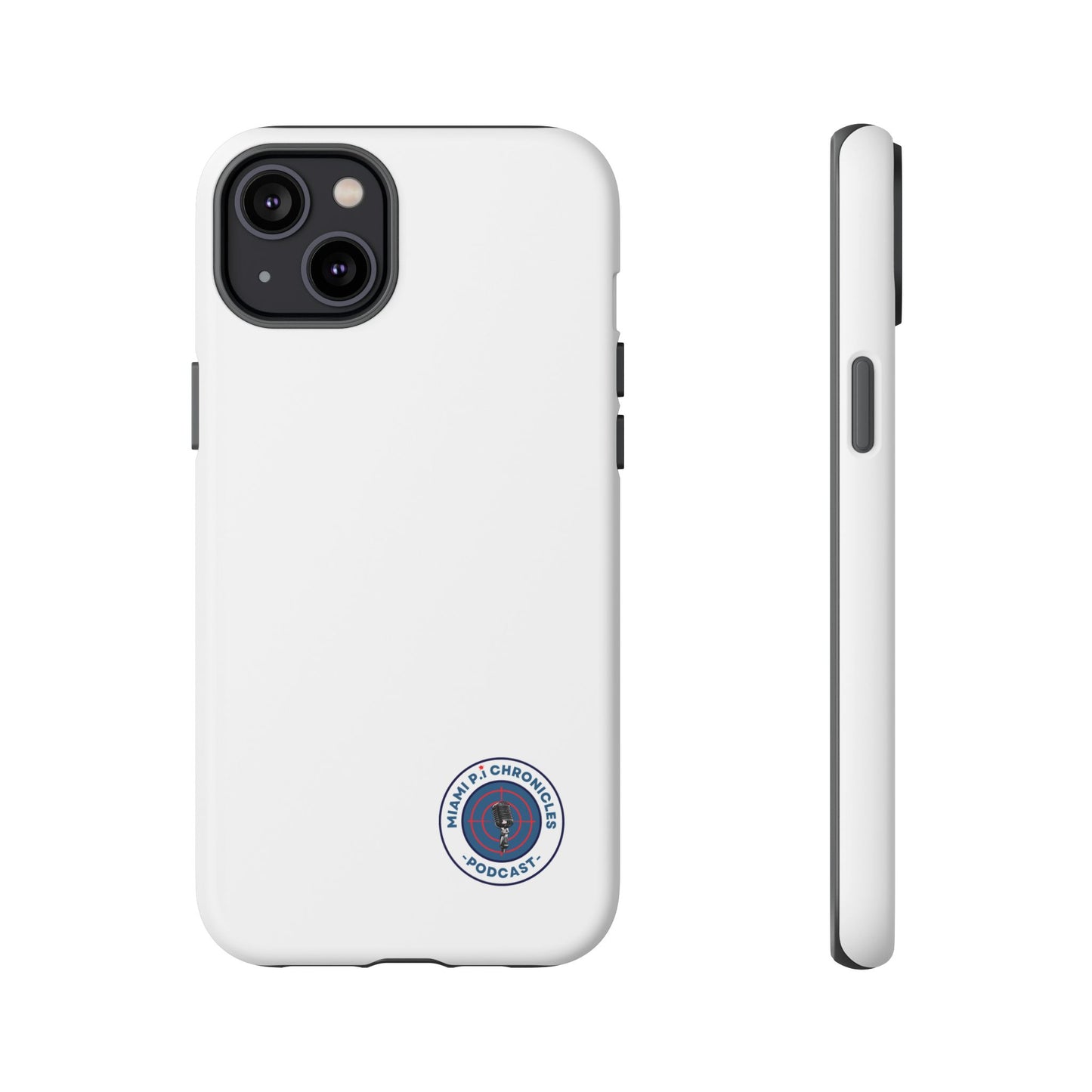 Miami Pi Badge – White Phone Case
