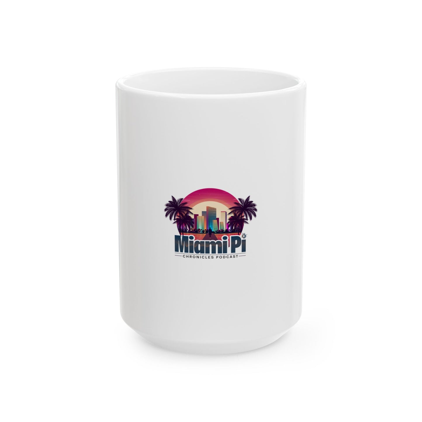 Sunset Logo – White Mug