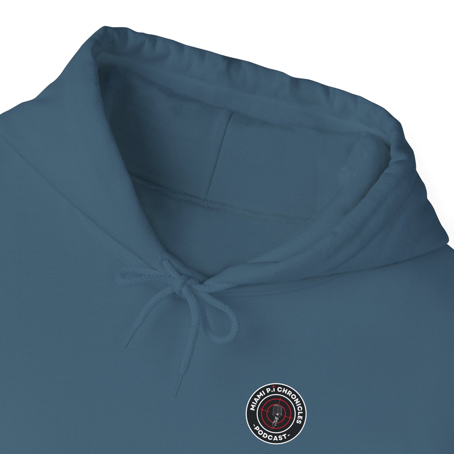 Miami Pi Dark Badge – Hoodie (Indigo Blue)