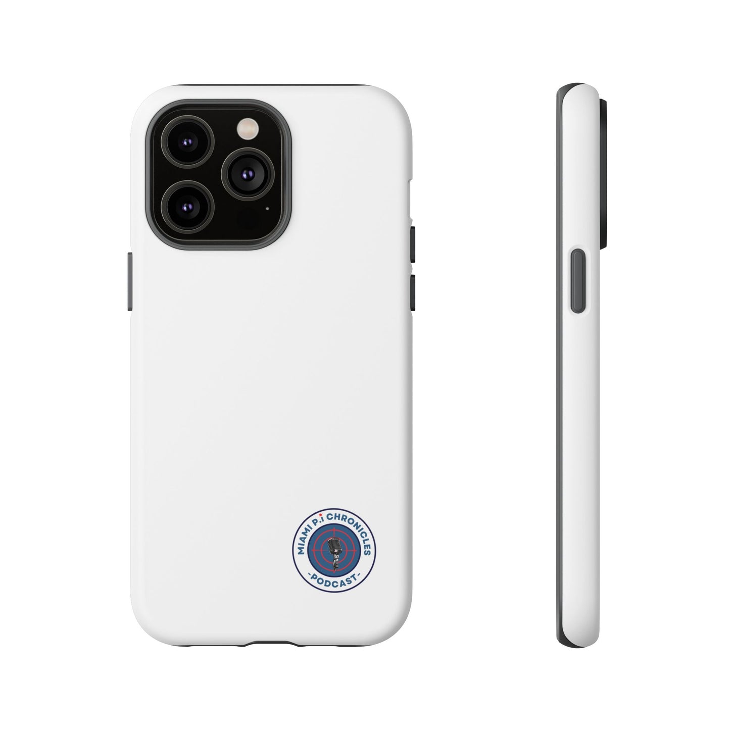 Miami Pi Badge – White Phone Case