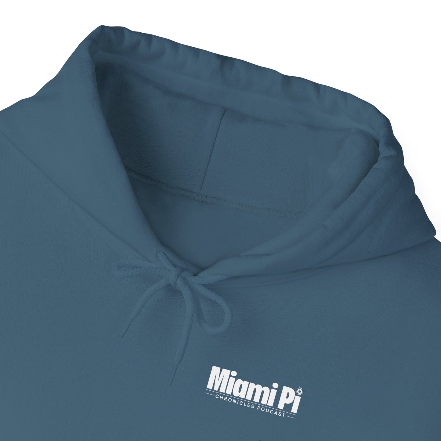 Sunset Logo – Hoodie (Indigo Blue)