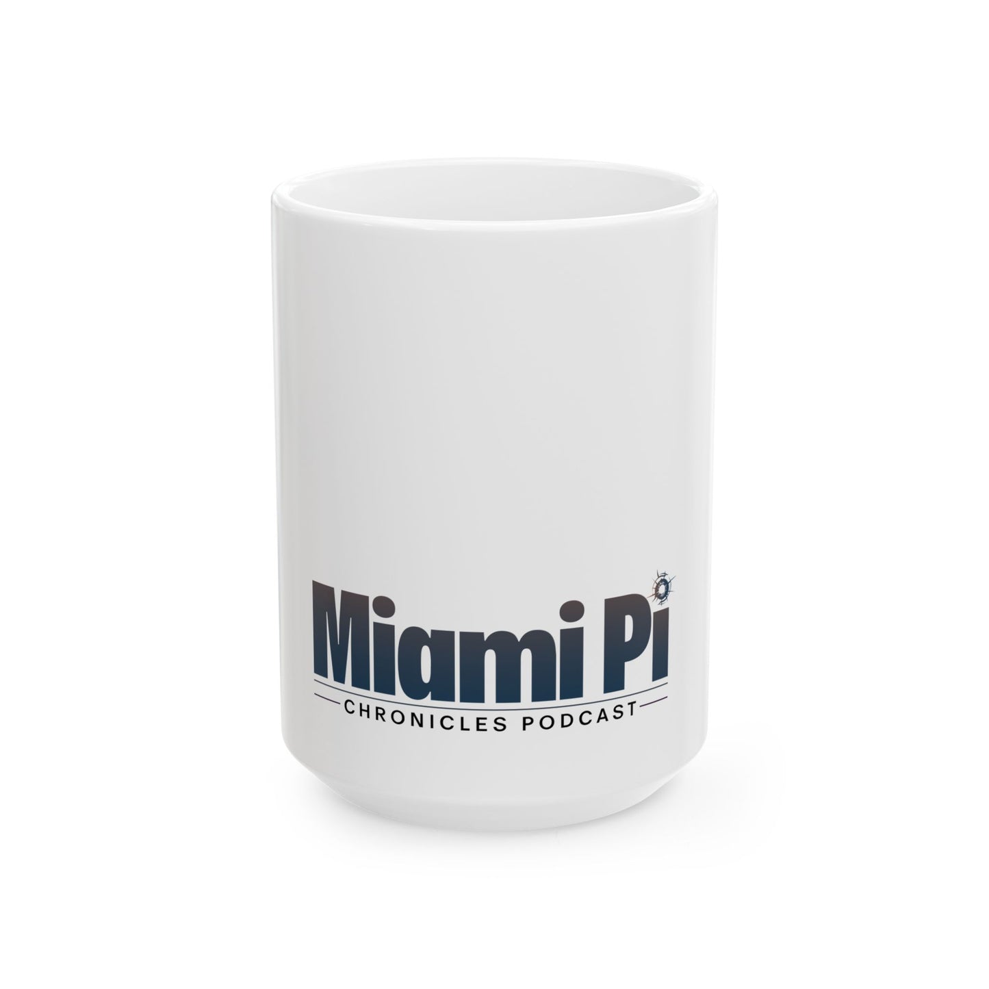 Monochrome Logo – White Mug