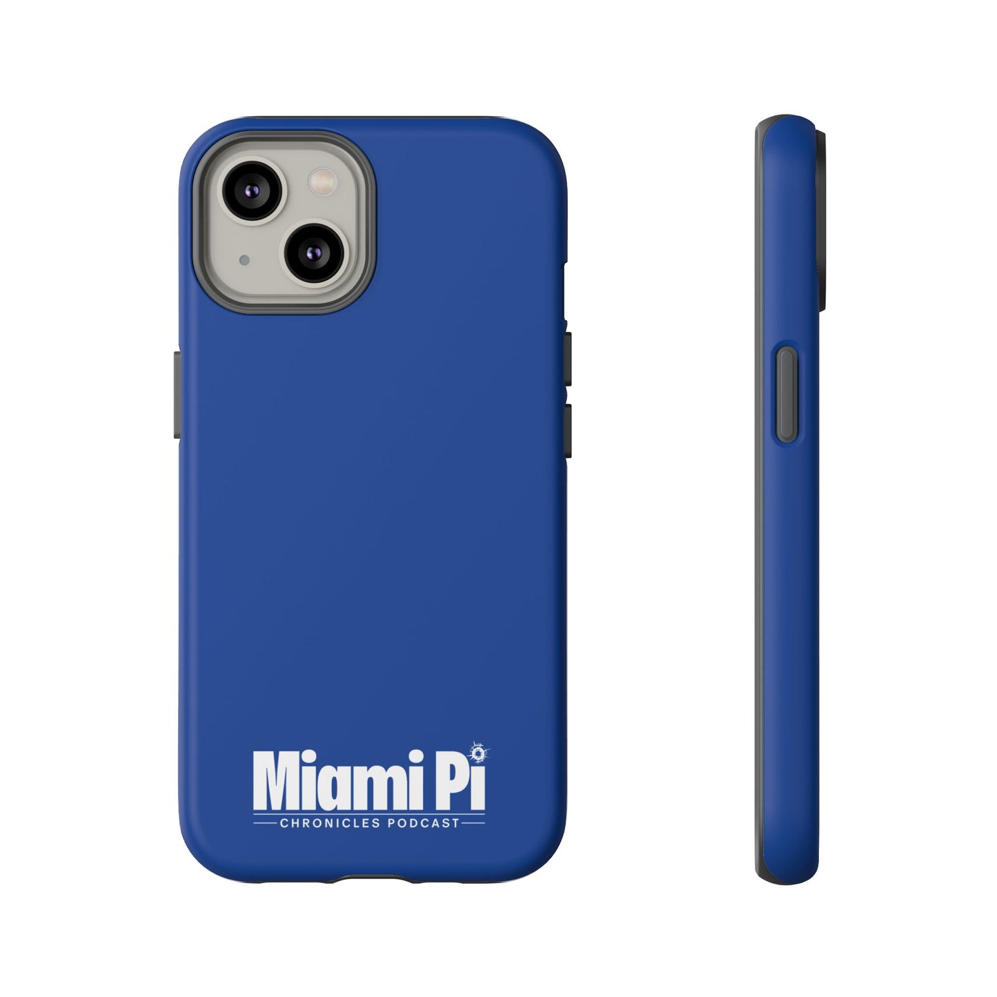 Monochrome Logo – Blue Phone Case