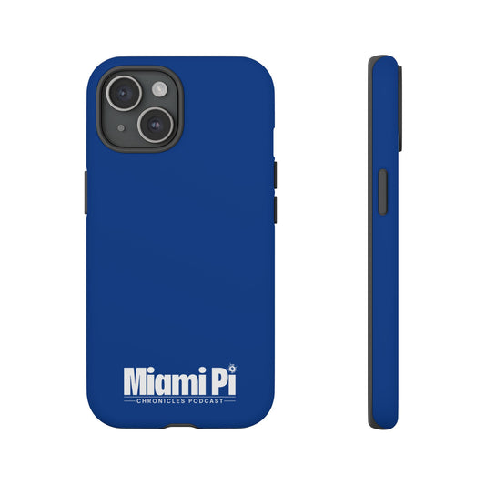 Monochrome Logo – Blue Phone Case