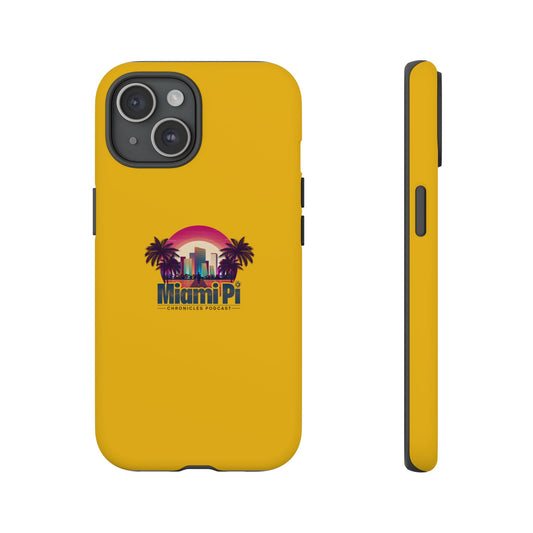 Sunset Logo – Yellow Phone Case