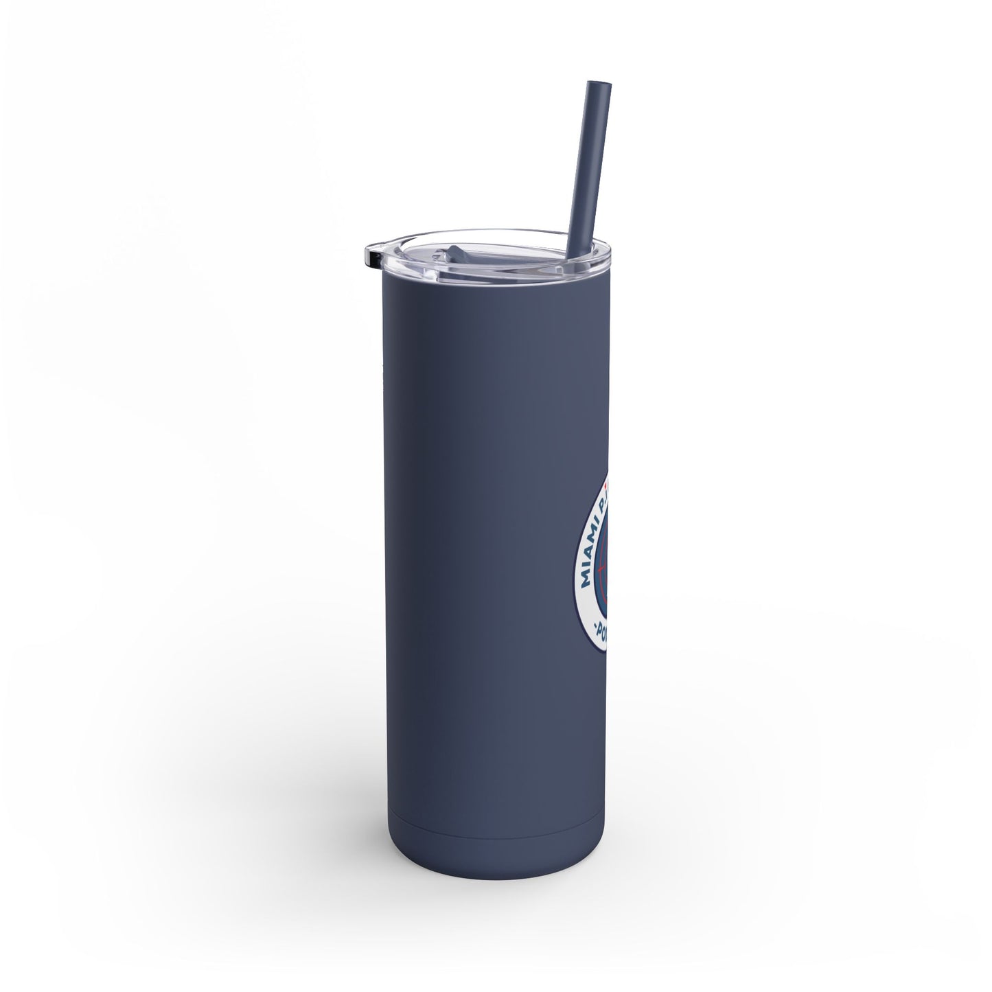 Miami Pi Badge – Travel Mug (20oz)