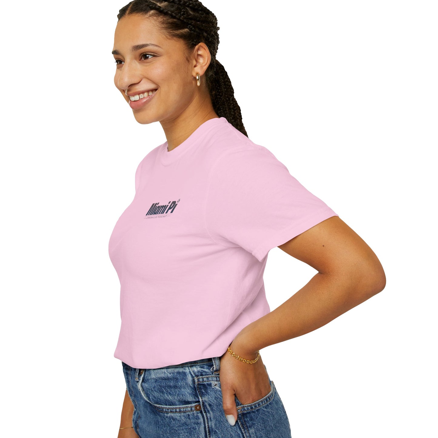 Dark Sunset Logo – T-Shirt (Blossom)