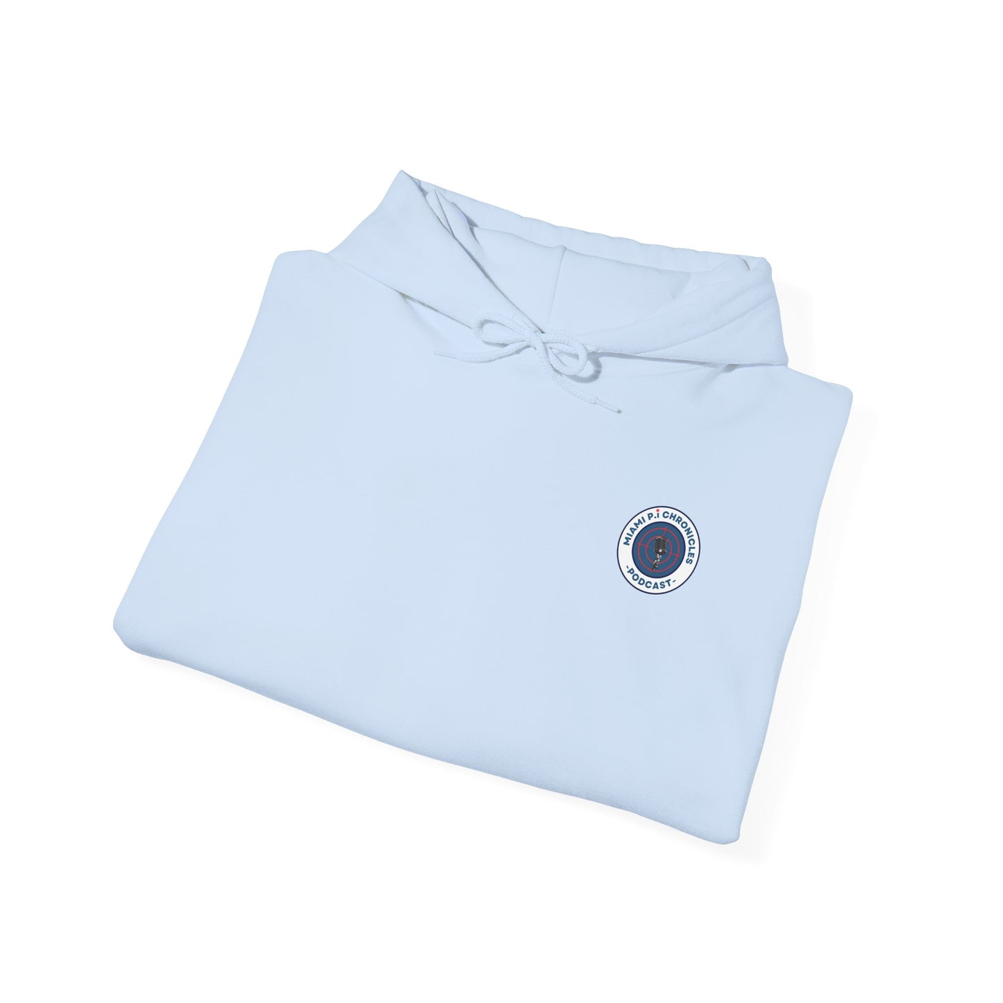 Miami Pi Badge – Hoodie (Light Blue)