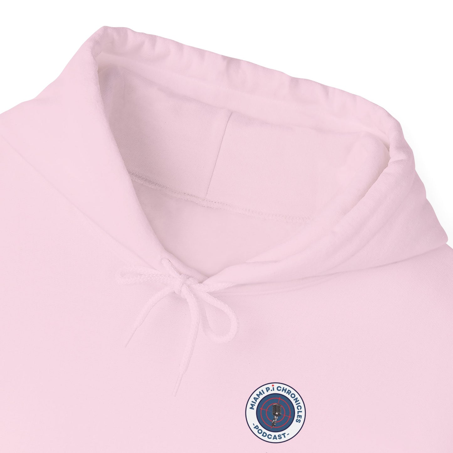Miami Pi Badge – Hoodie (Light Pink)