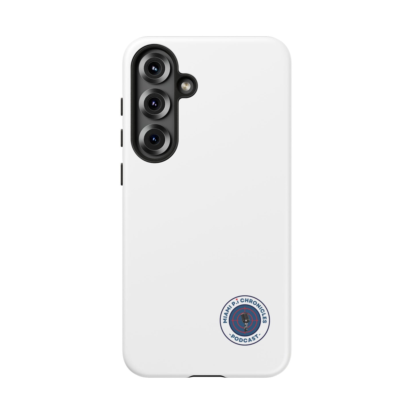 Miami Pi Badge – White Phone Case