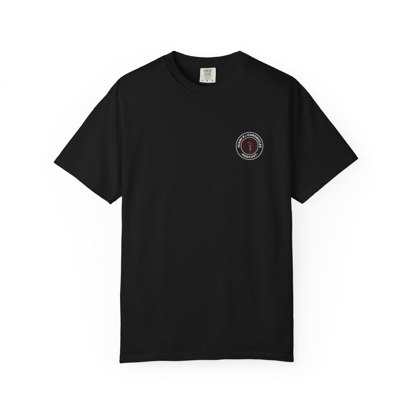 Miami Pi Dark Badge – T-Shirt (Black)