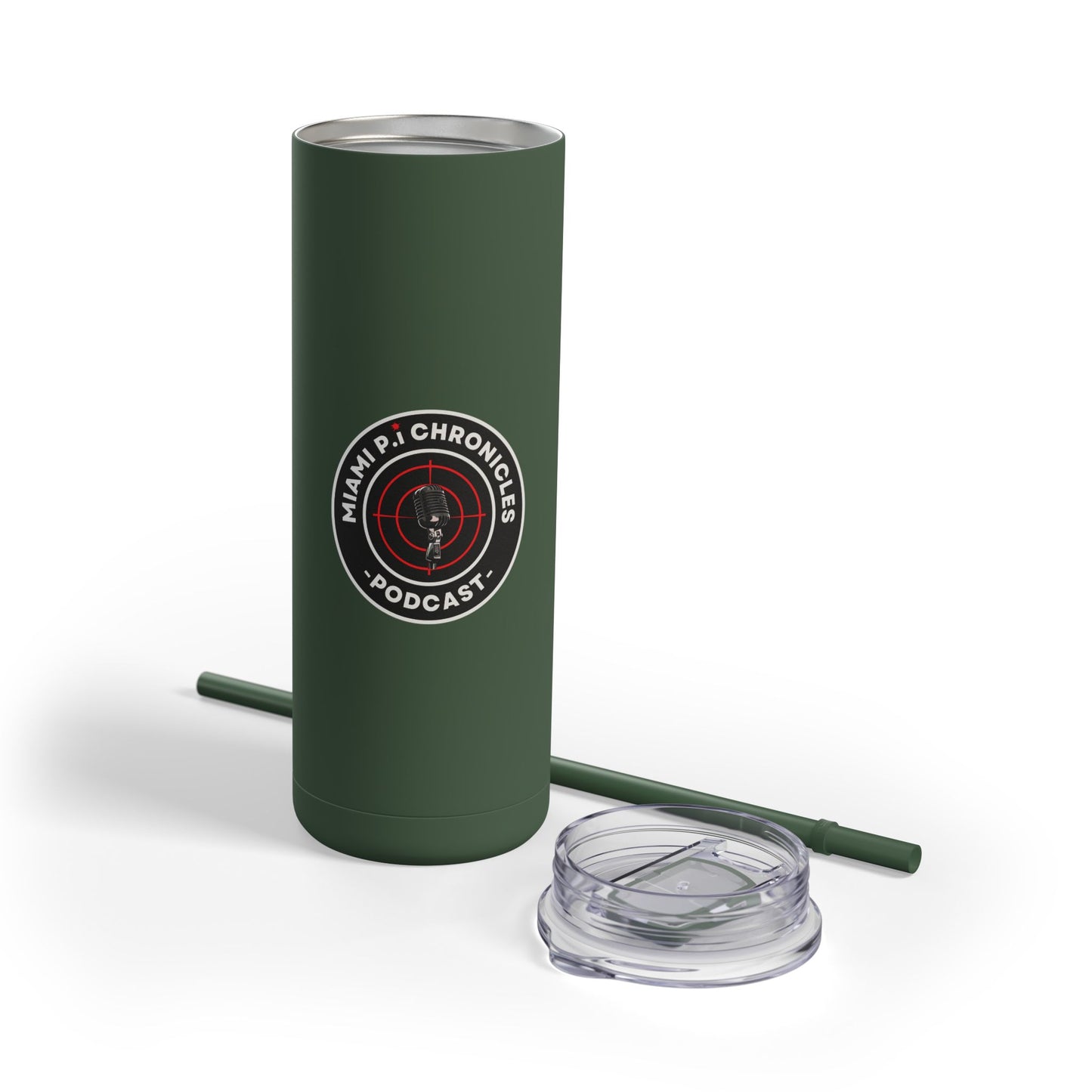 Miami Pi Dark Badge – Travel Mug (20oz)
