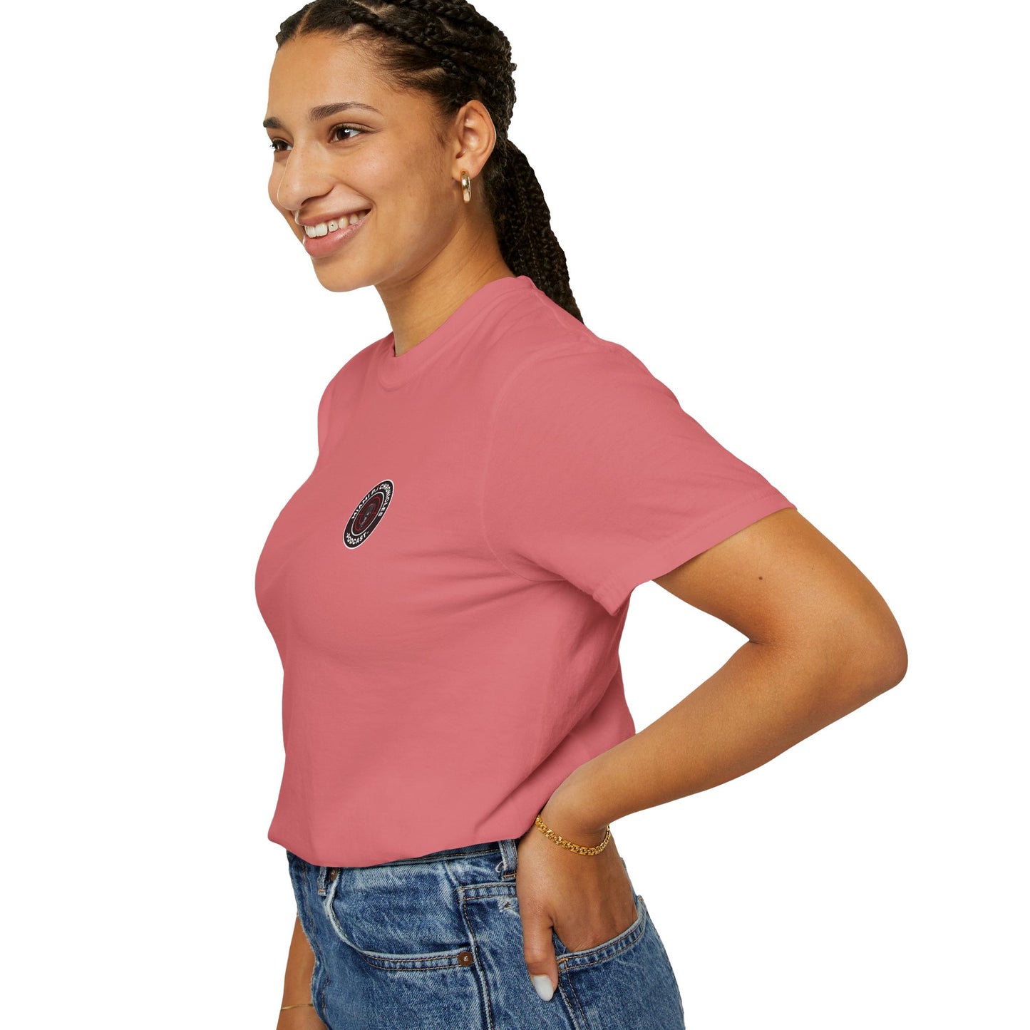 Miami Pi Dark Badge – T-Shirt (Watermelon)