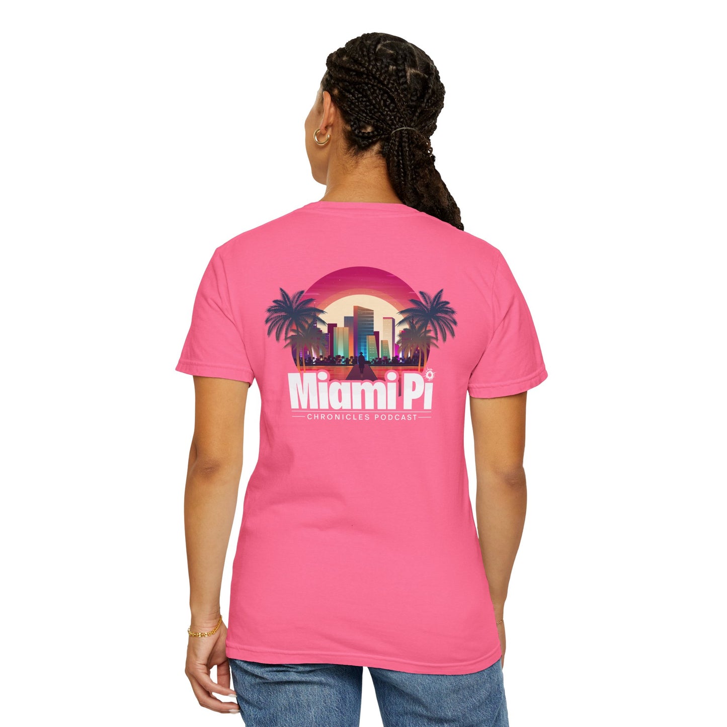 Sunset Logo – T-Shirt (Crunchberry)