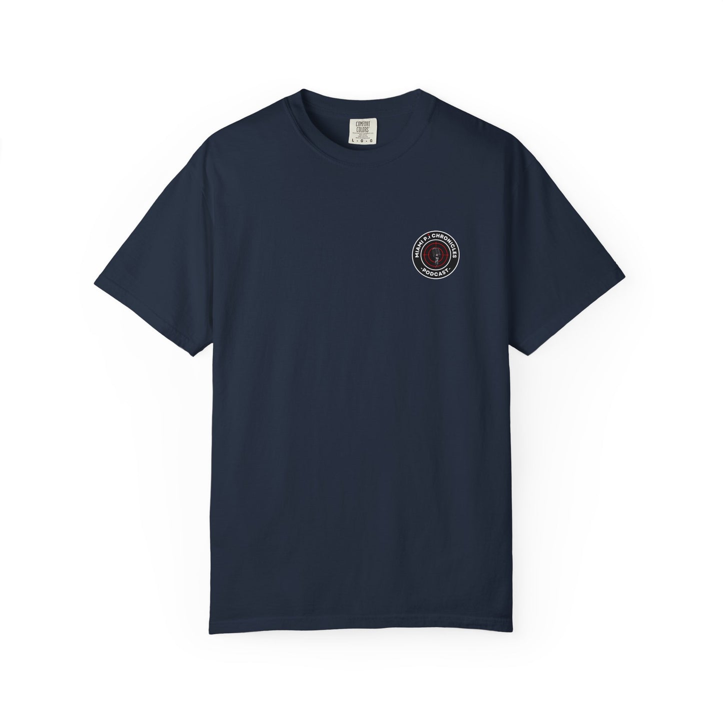 Miami Pi Dark Badge – T-Shirt (Navy)