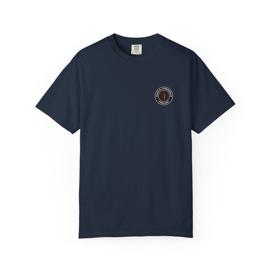 Miami Pi Dark Badge – T-Shirt (Navy)