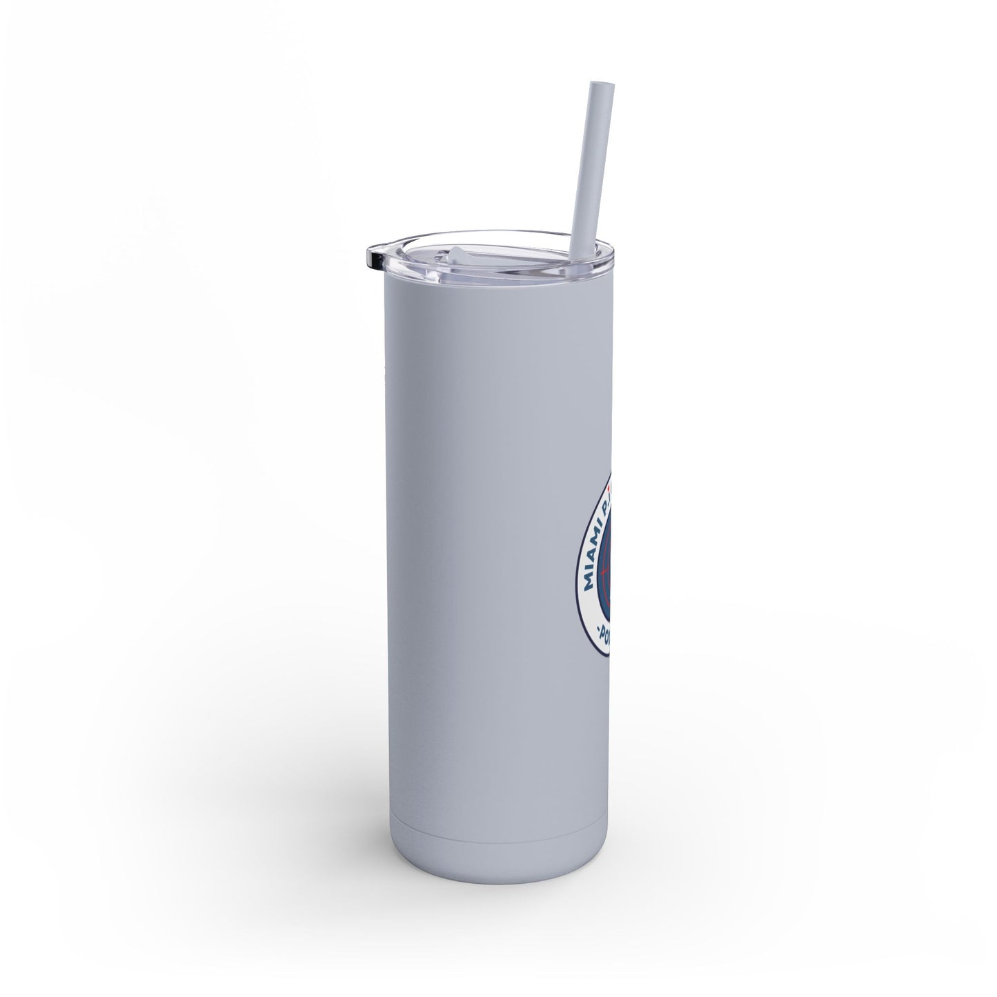 Miami Pi Badge – Travel Mug (20oz)