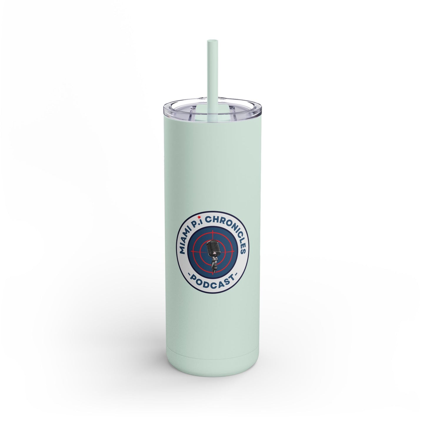 Miami Pi Badge – Travel Mug (20oz)