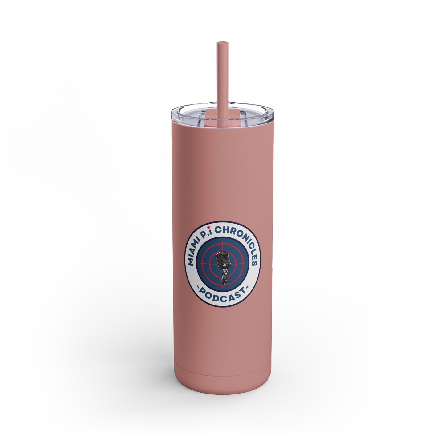Miami Pi Badge – Travel Mug (20oz)