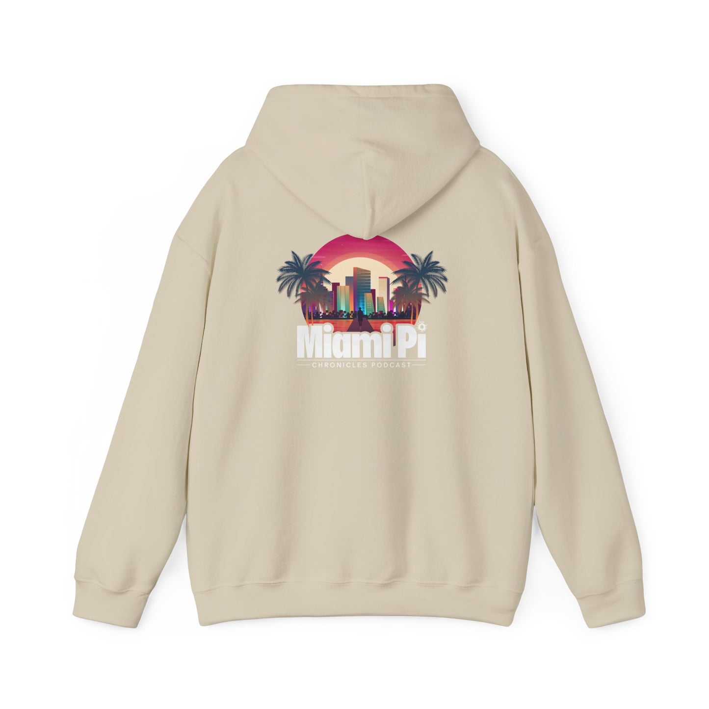 Sunset Logo – Hoodie (Sand)