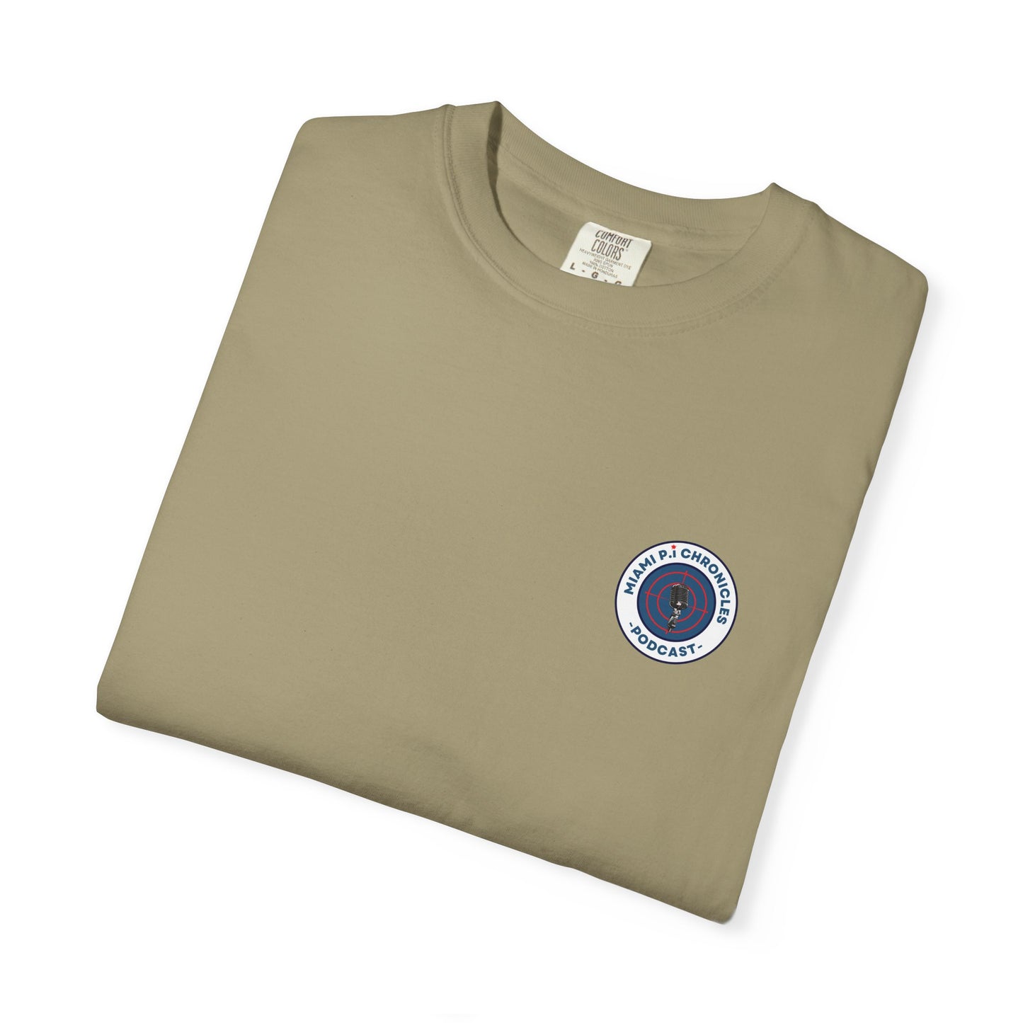 Miami Pi Badge – T-Shirt (Khaki)
