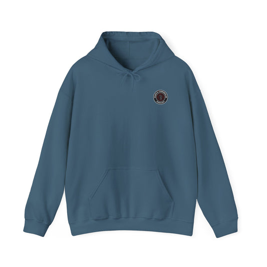 Miami Pi Dark Badge – Hoodie (Indigo Blue)