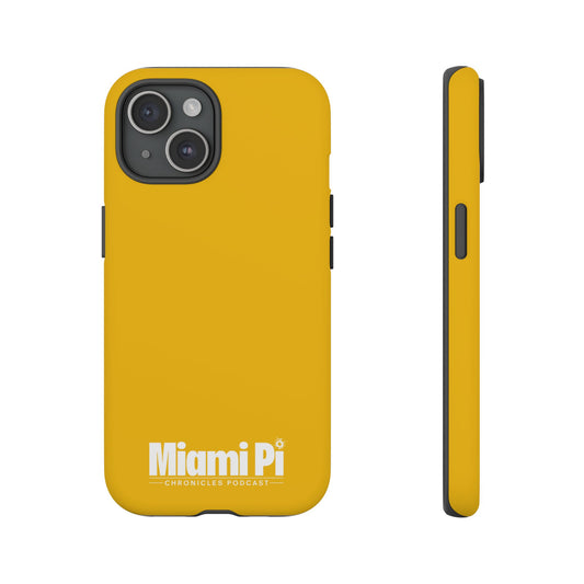 Monochrome Logo – Yellow Phone Case