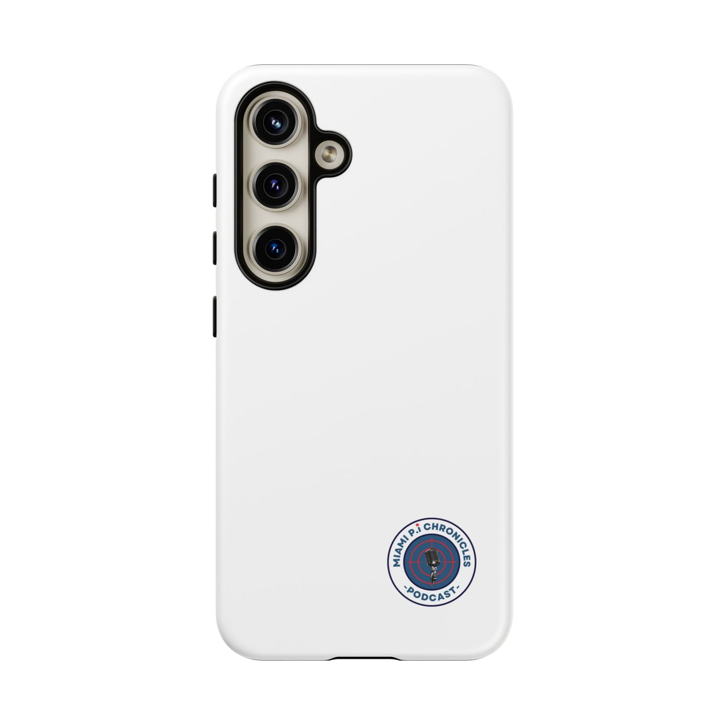 Miami Pi Badge – White Phone Case