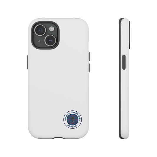 Miami Pi Badge – White Phone Case