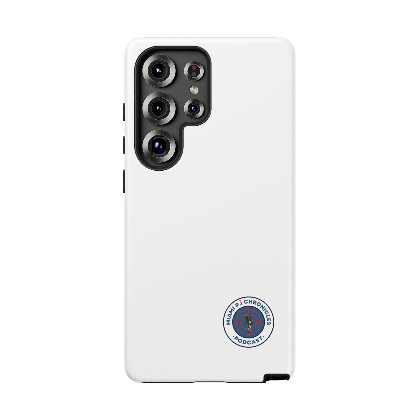 Miami Pi Badge – White Phone Case