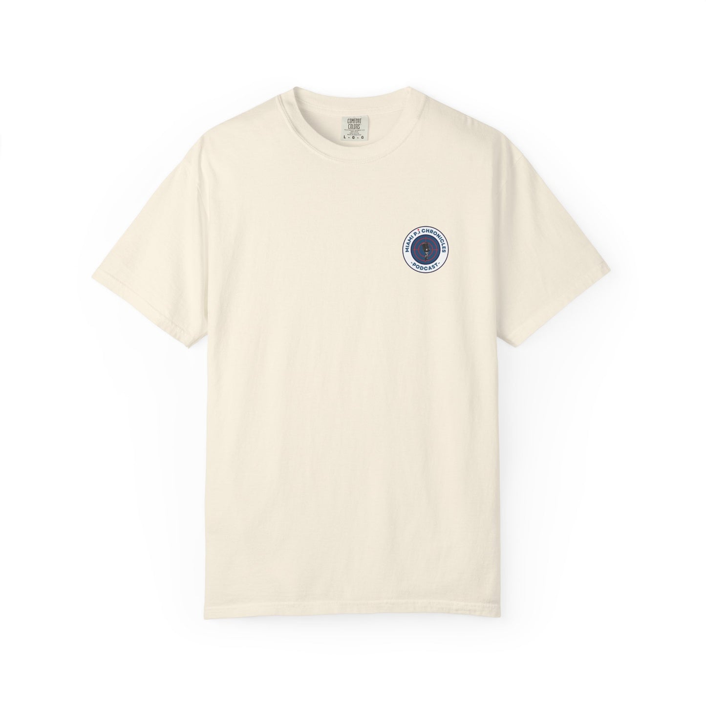 Miami Pi Badge – T-Shirt (Ivory)