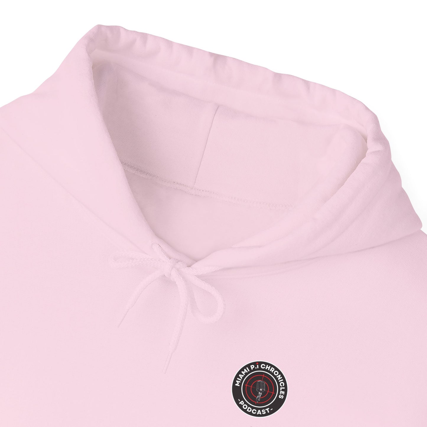 Miami Pi Dark Badge – Hoodie (Light Pink)