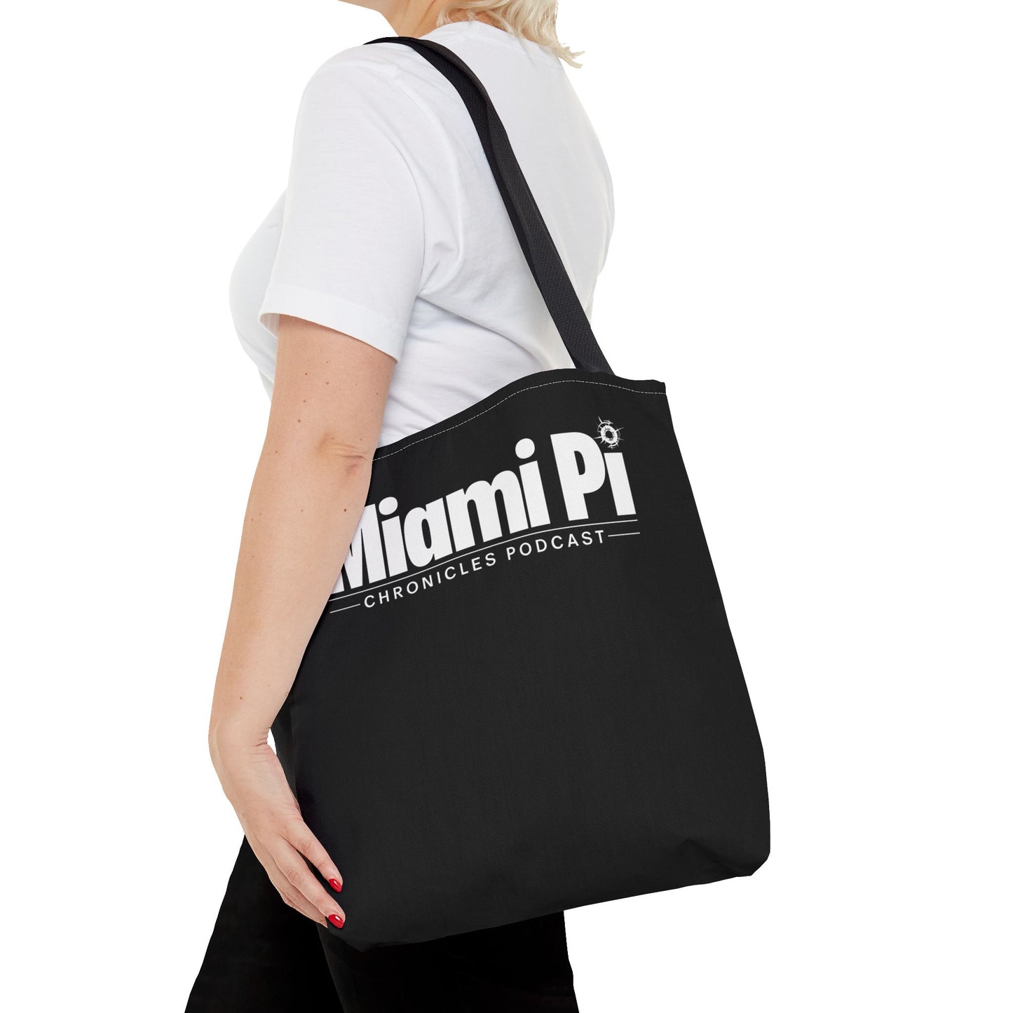 Monochrome Logo – Black Tote Bag