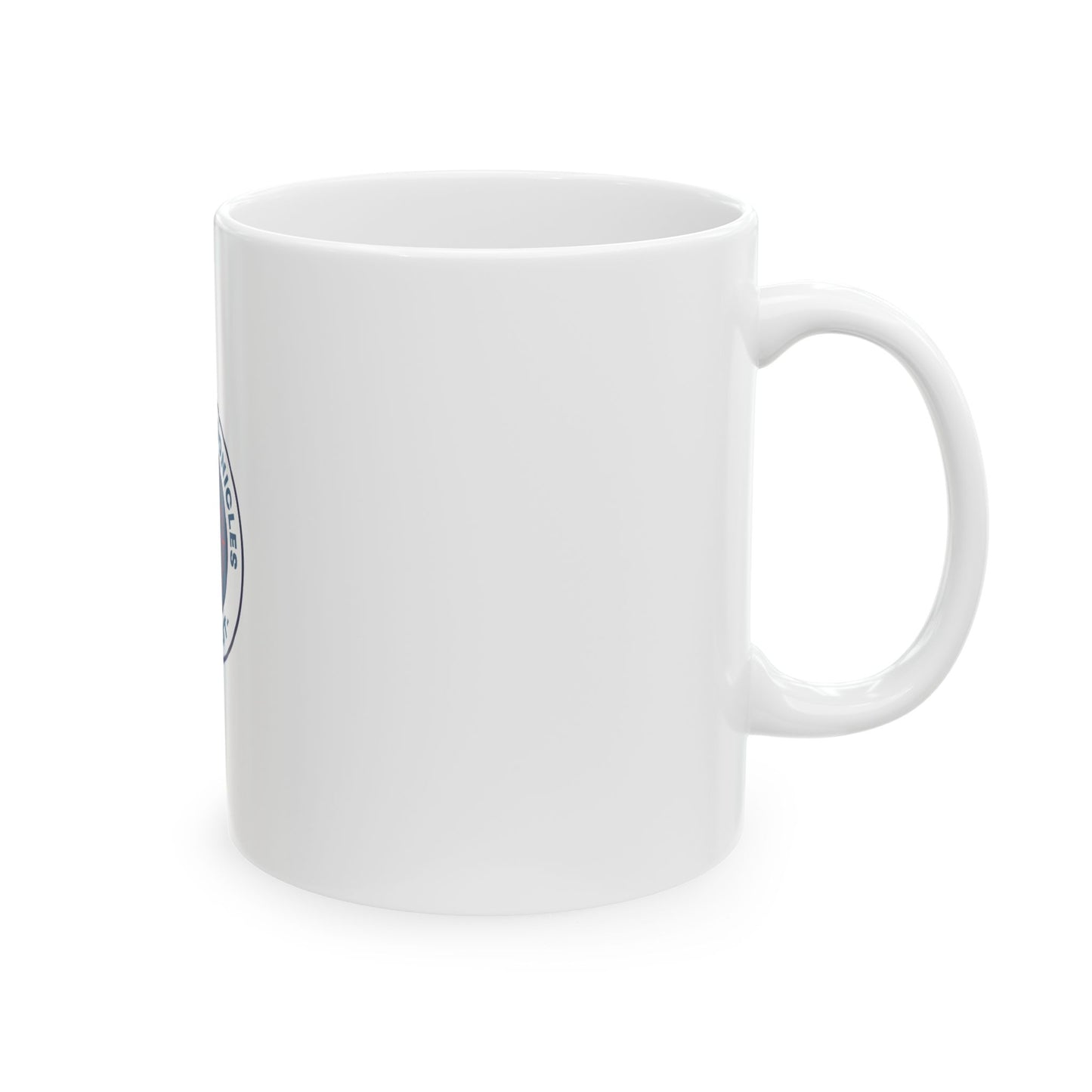 Miami Pi Badge – White Mug