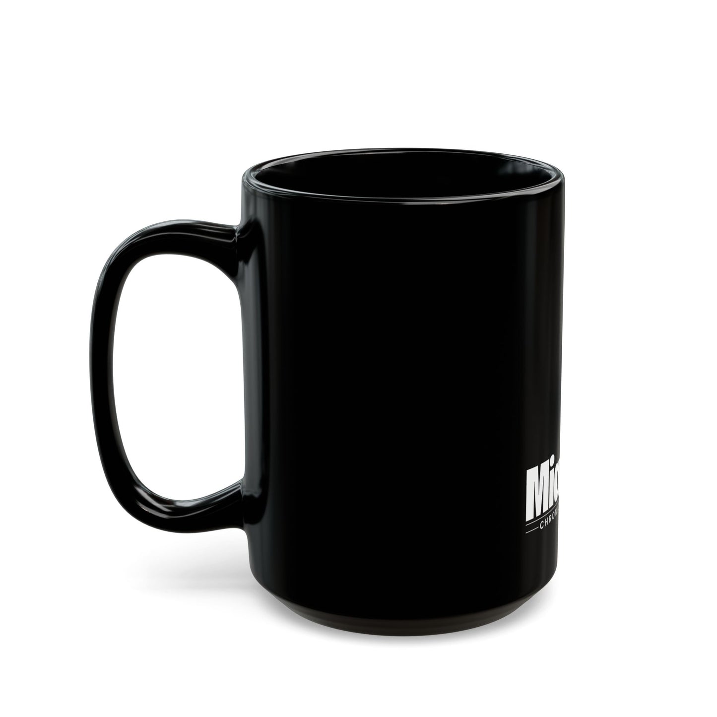 Monochrome Logo – Black Mug