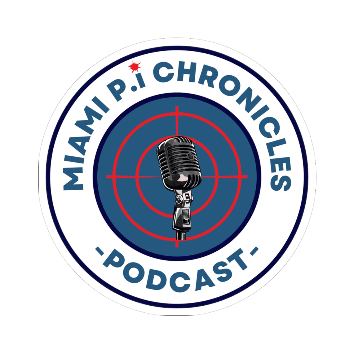 Miami Pi Badge – Sticker