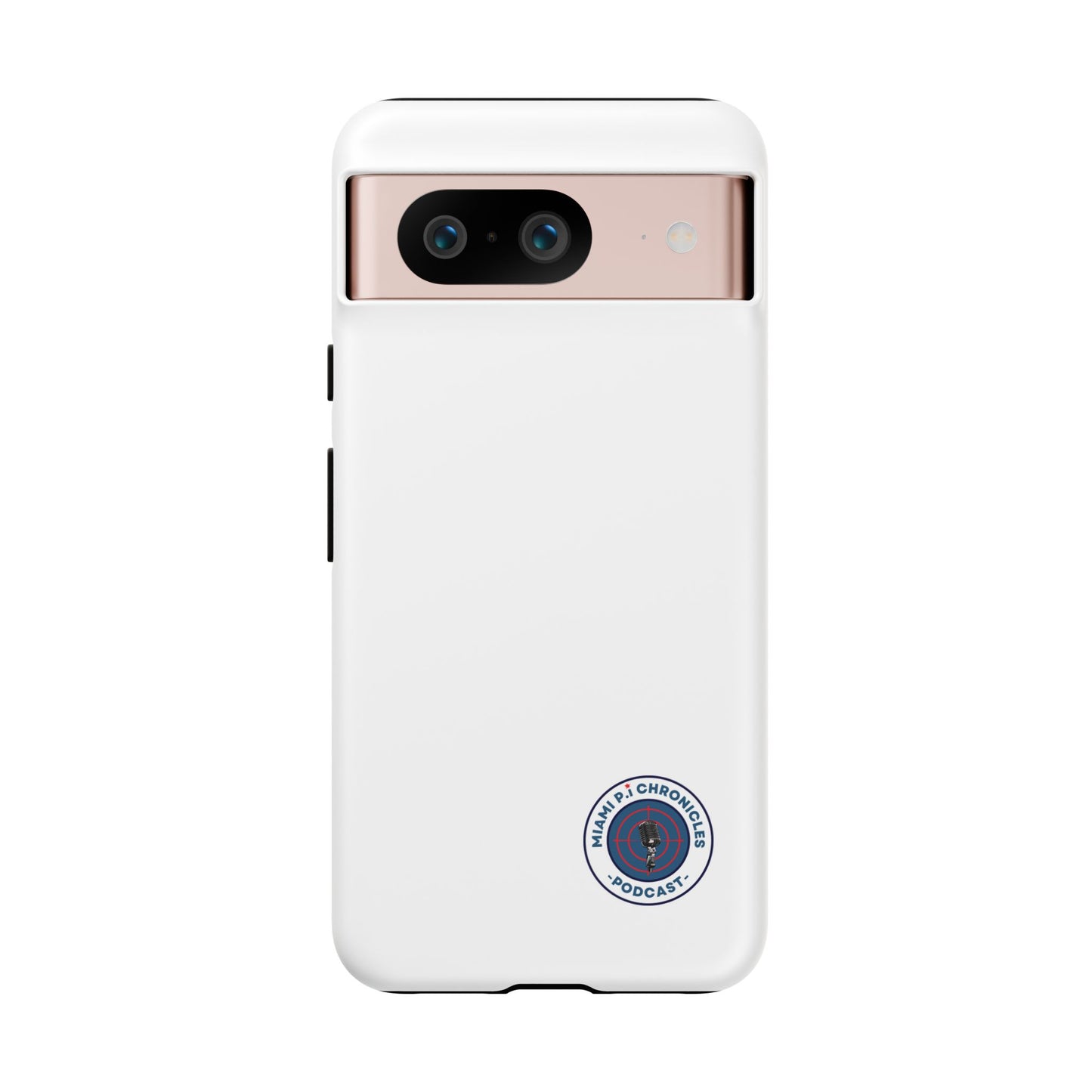 Miami Pi Badge – White Phone Case