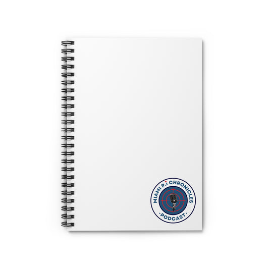 Miami Pi Badge – White Notebook